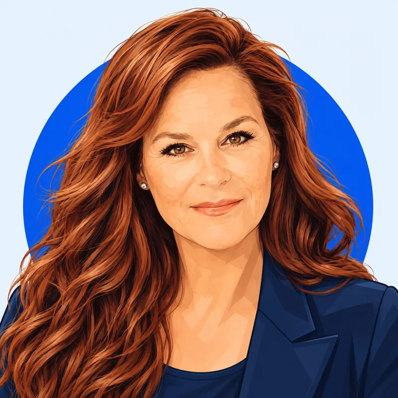 Illustriertes Porträt von Andrea Berg