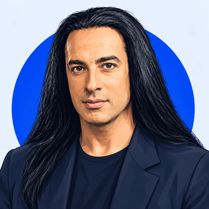 Illustriertes Porträt von Bülent Ceylan