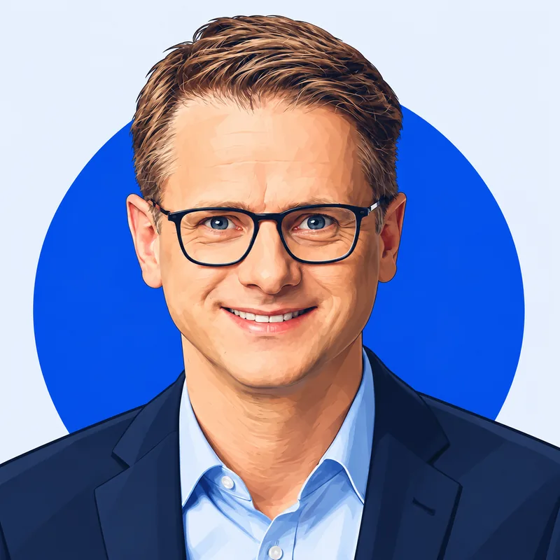 Illustriertes Porträt von Carsten Linnemann