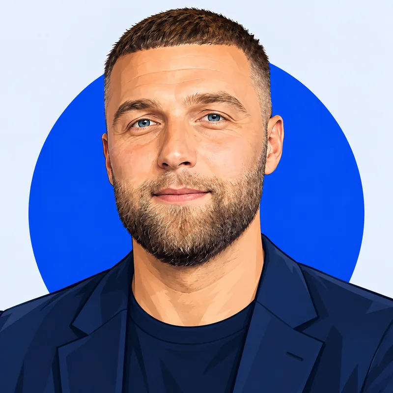 Illustriertes Porträt von Filip Pavlović