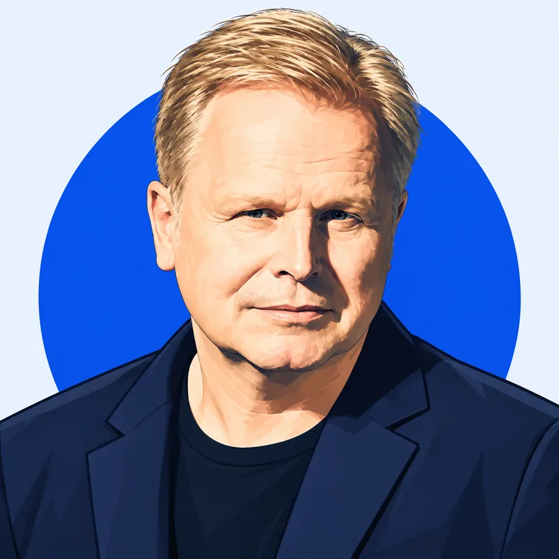 Illustriertes Porträt von Herbert Grönemeyer