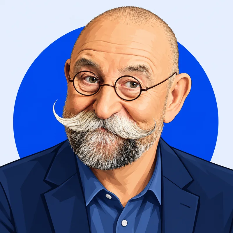 Illustriertes Porträt von Horst Lichter