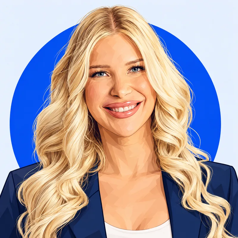 Illustriertes Porträt von Jessica Härtling