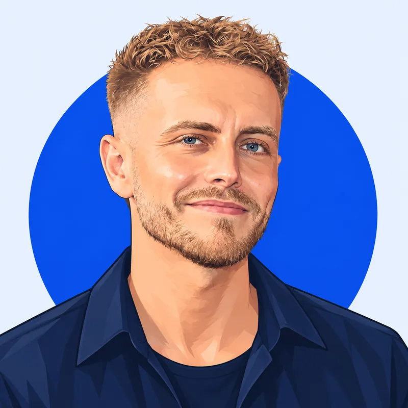 Illustriertes Porträt von Julian Claßen
