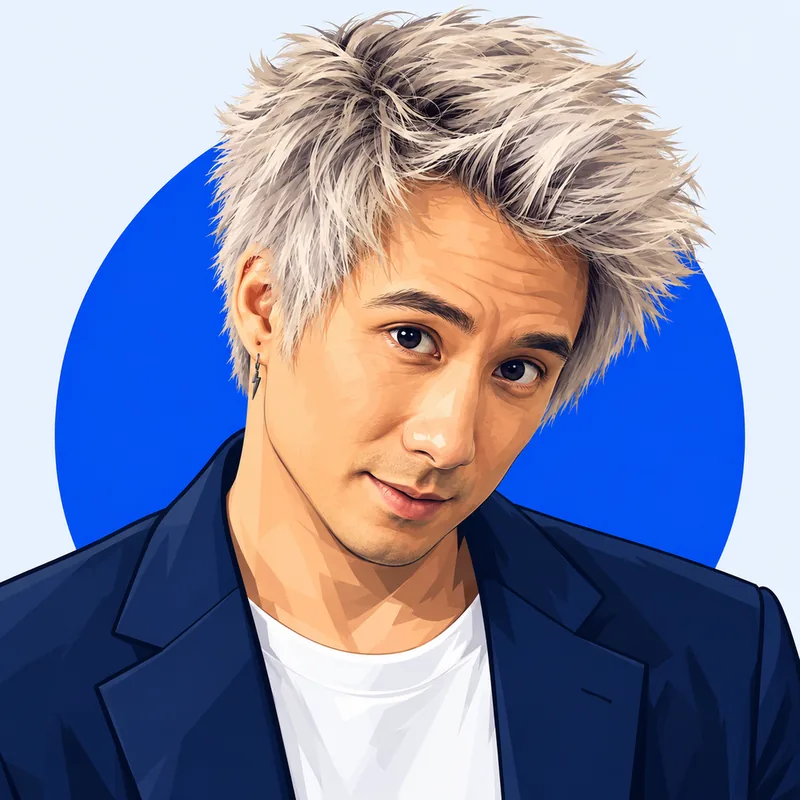 Illustriertes Porträt von Julien Bam