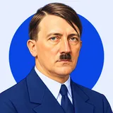 Kleines Porträt von Adolf Hitler
