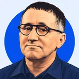 Kleines Porträt von Bertolt Brecht