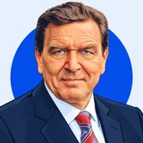 Porträt von Gerhard Schröder