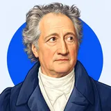Kleines Porträt von Johann Wolfgang von Goethe
