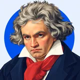 Kleines Porträt von Ludwig van Beethoven