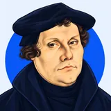 Kleines Porträt von Martin Luther