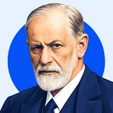 Kleines Porträt von Sigmund Freud