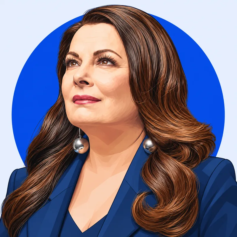 Illustriertes Porträt von Marianne Rosenberg