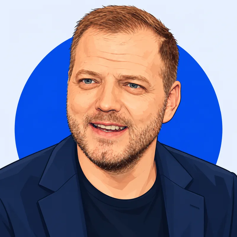 Illustriertes Porträt von Mario Barth