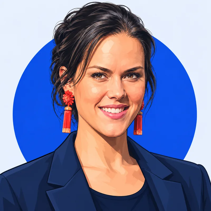 Illustriertes Porträt von Vanessa Neigert