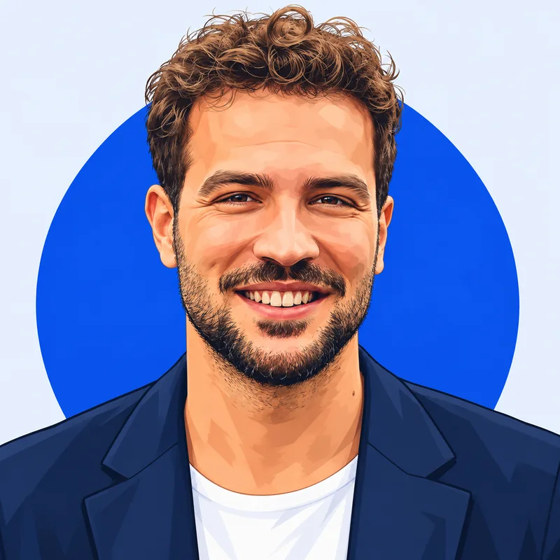 Illustriertes Porträt von Yasin Cilingir